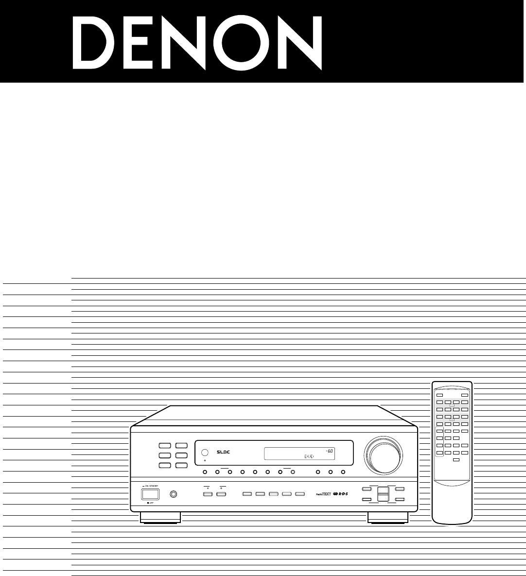 Handleiding Denon AVR-X4200W (pagina 1 van 343) (Deutsch)