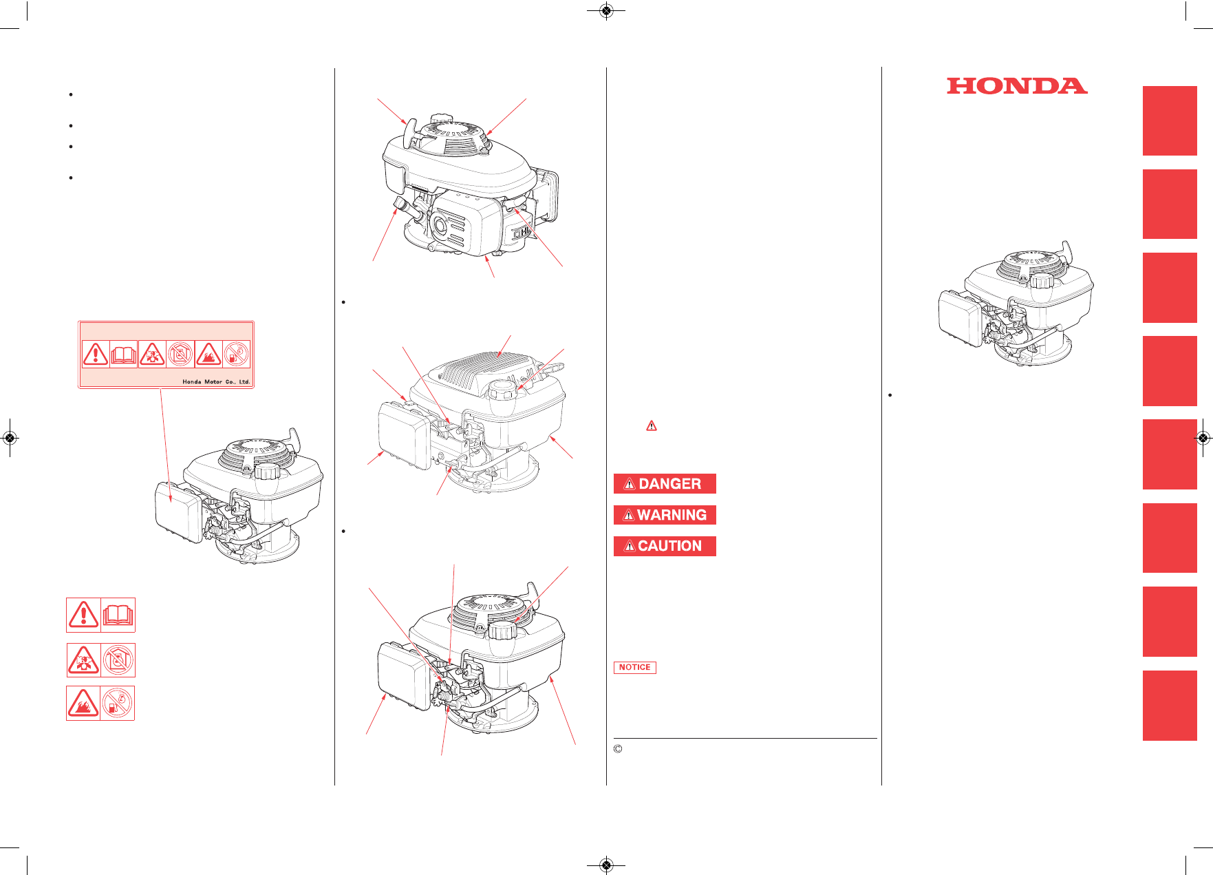 dilemma deken herhaling Handleiding Honda Honda Engines GCV160 (pagina 1 van 56) (Nederlands,  Duits, Engels, Frans, Italiaans, Spaans)