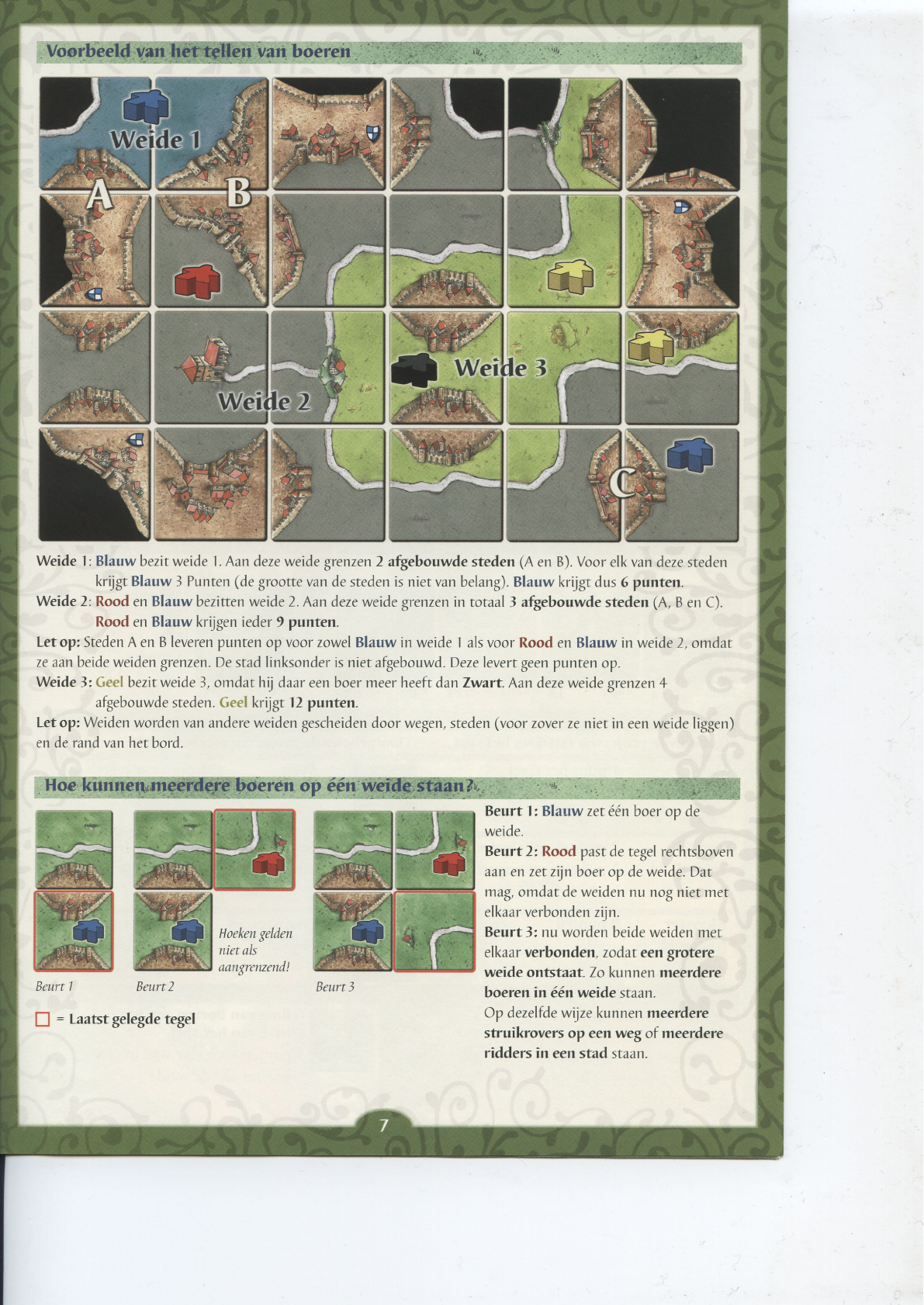 streep Gewend aan Natte sneeuw Handleiding 999 games Carcassonne - Het Rad van Fortuin (pagina 7 van 7)  (Nederlands)