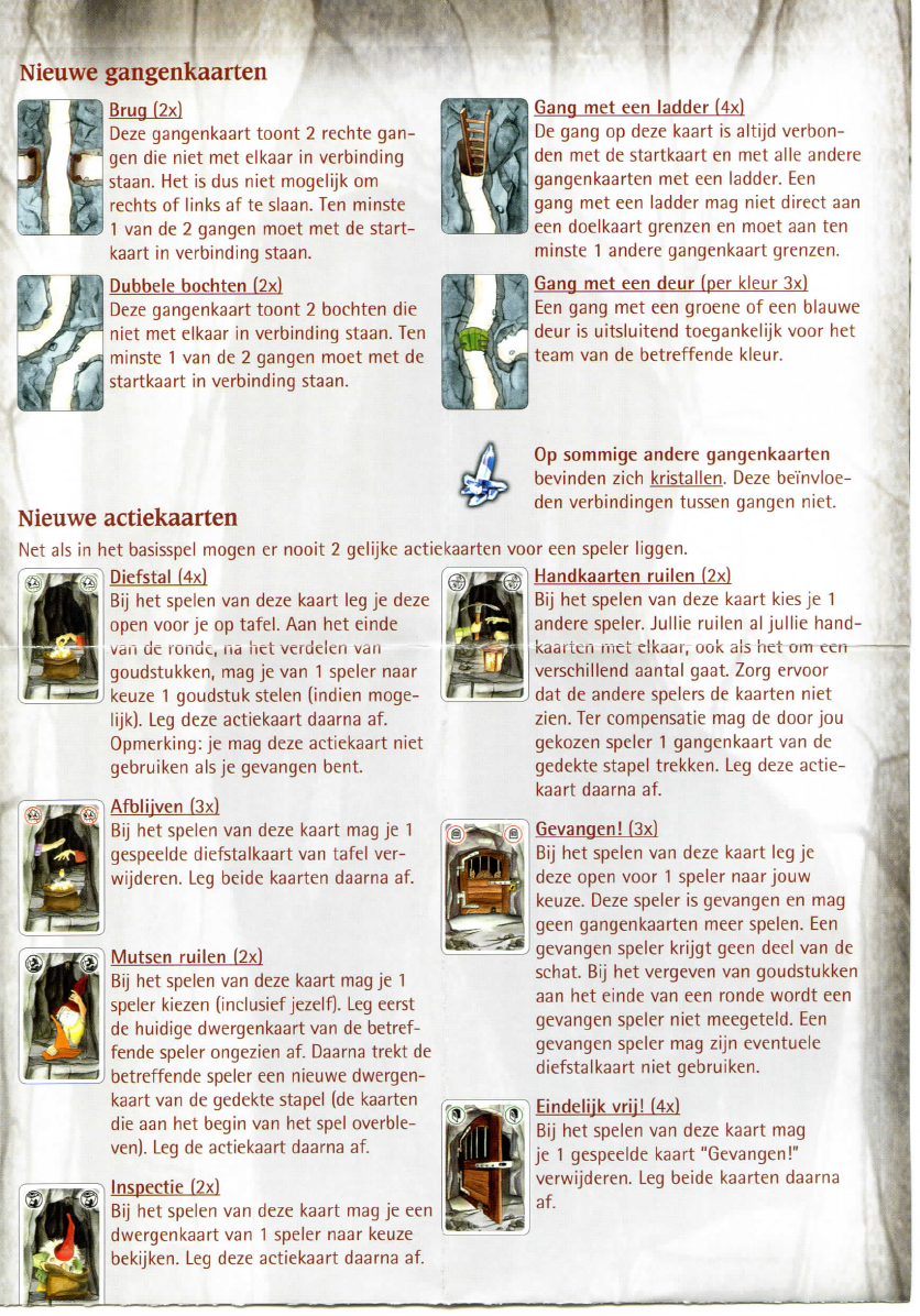 diefstal doel eten Handleiding 999 games Saboteur (pagina 2 van 4) (Nederlands)