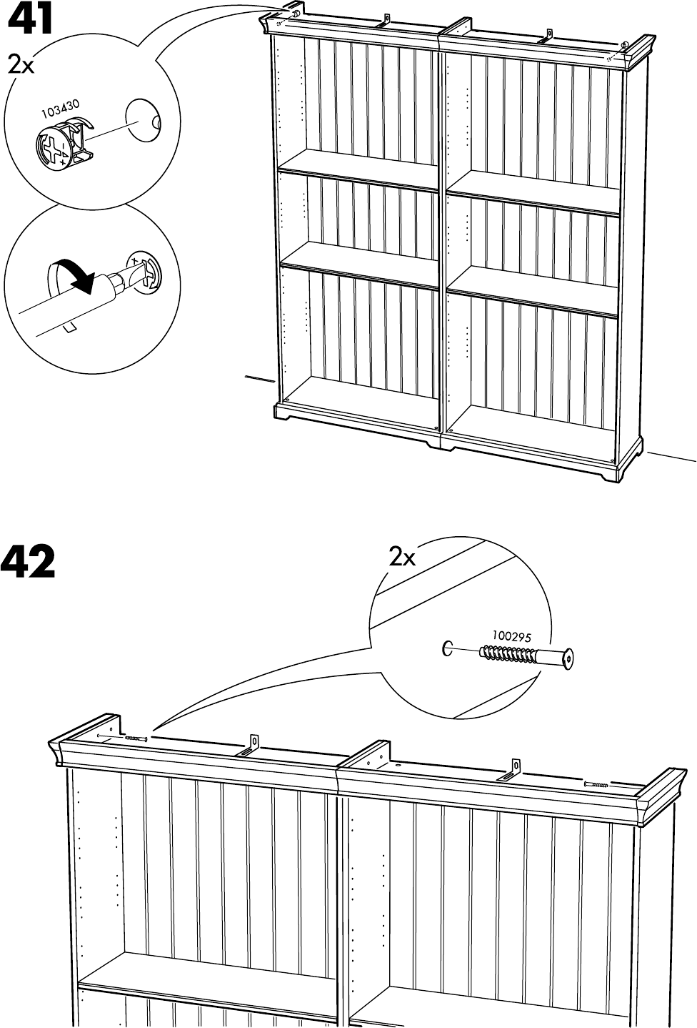 banjo Slapen Beweegt niet Handleiding Ikea LIATORP boekenkast (pagina 31 van 32) (Alle talen)