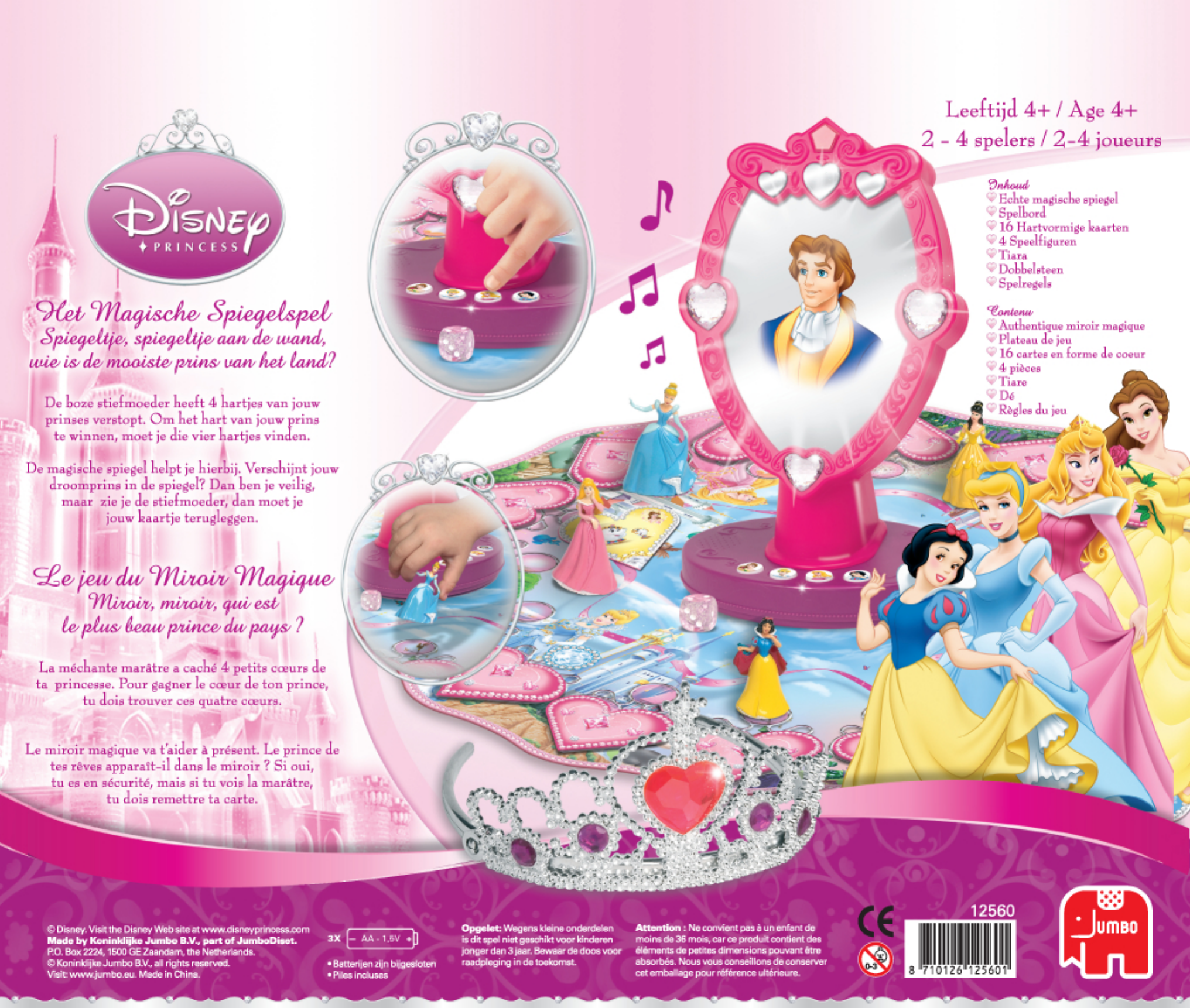 Jumbo Disney Princess Het spel met Magische Toverstaf (pagina 1 van 1) (Nederlands)