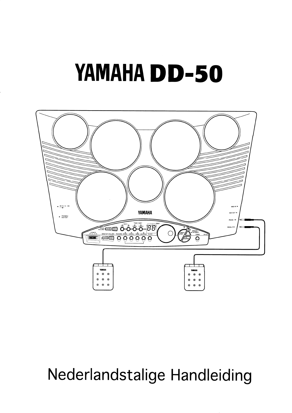 Handleiding Yamaha DD-50 (pagina 1 van 32) (Nederlands)
