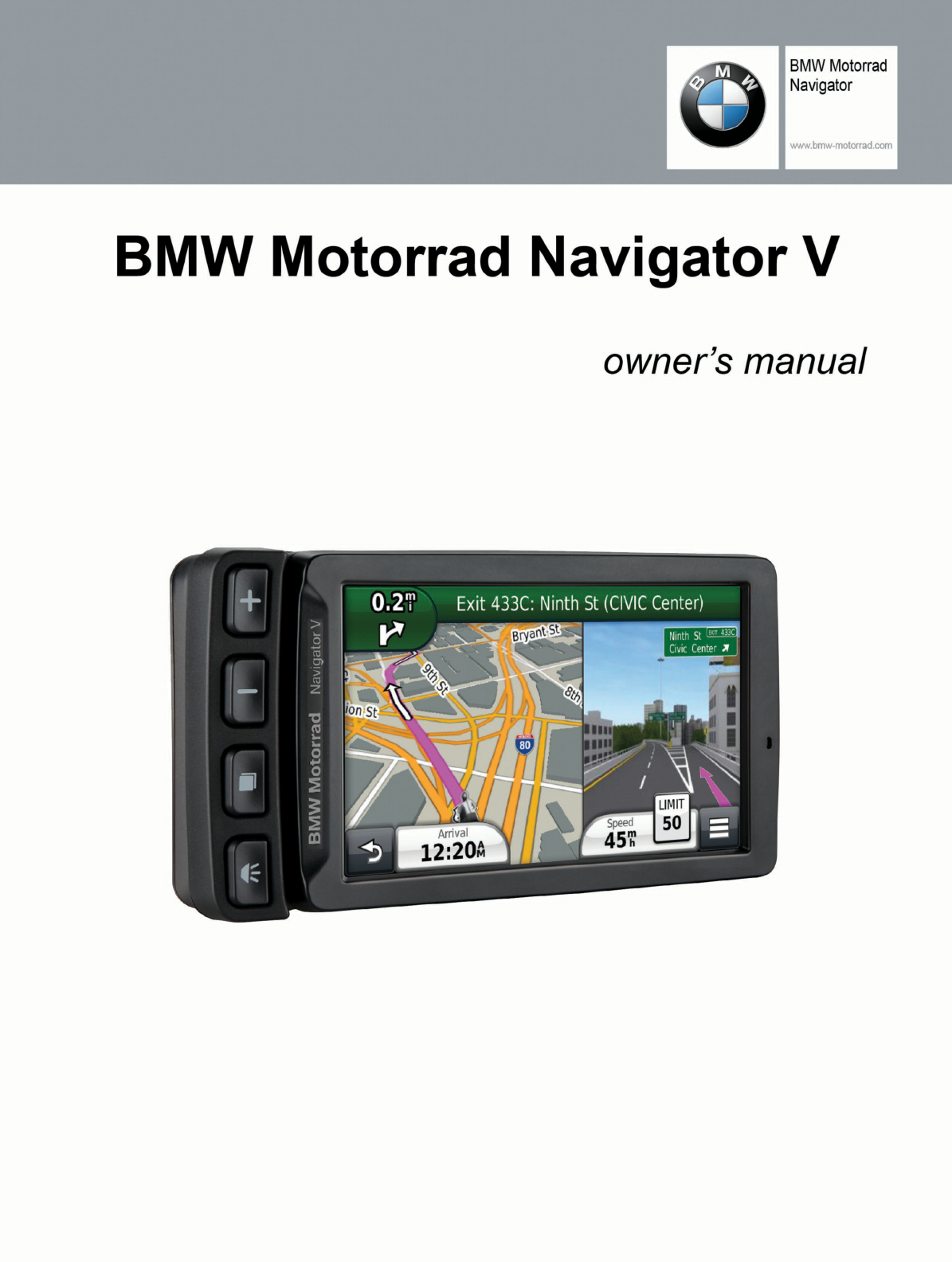 Handleiding BMW Navigator V (pagina 1 van 22) (English)