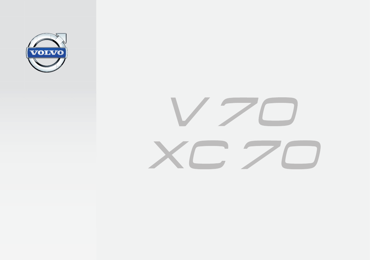 Handleiding Volvo V70 2014 (pagina 1 van 442) (Nederlands)