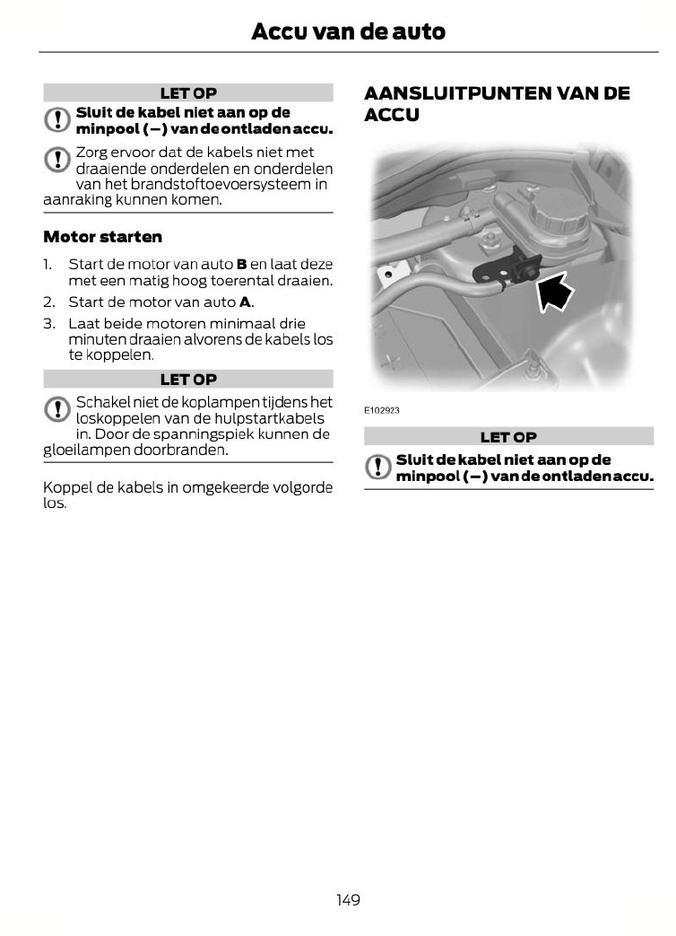 Onderhoud maak een foto Slink Handleiding Ford Fiesta 2012 (pagina 152 van 236) (Nederlands)
