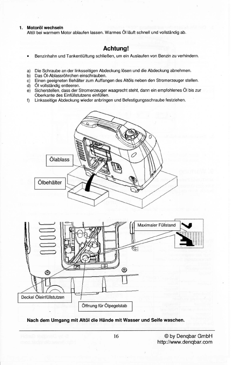 Handleiding Denqbar DQ-2800 (pagina 4 van 21) (Duits)