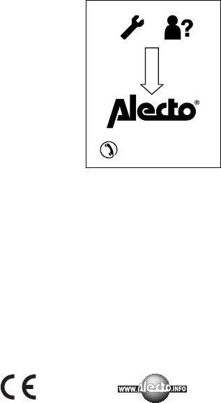 Weinig lus Nieuwe betekenis Handleiding Alecto ATL-120 (pagina 1 van 2) (Nederlands, Deutsch, Français)