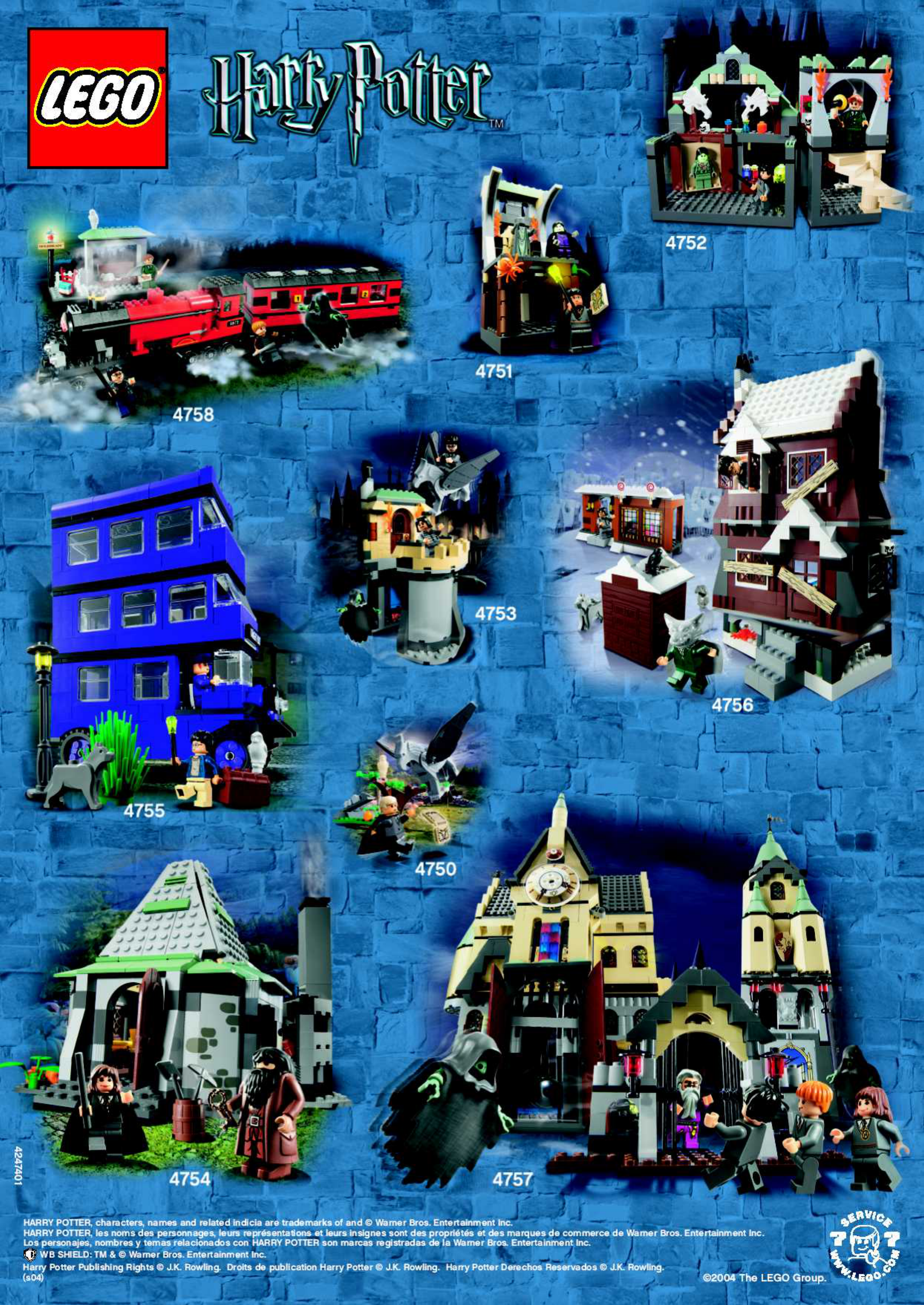 Handleiding Lego 4695 Harry Potter (pagina 1 van 2) (Alle ...