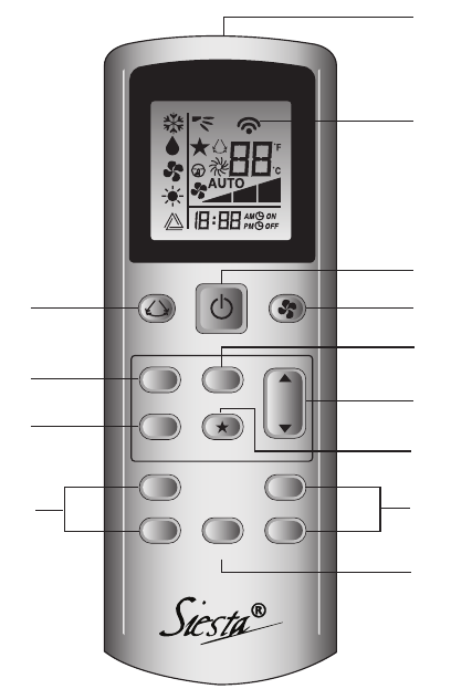 Handleiding Daikin ARCWLA Remote Control Siesta (pagina 2 van 52