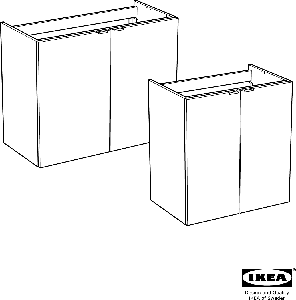 Handleiding Ikea 502.051.55 Wastafelkast (pagina van 28) (Alle talen)