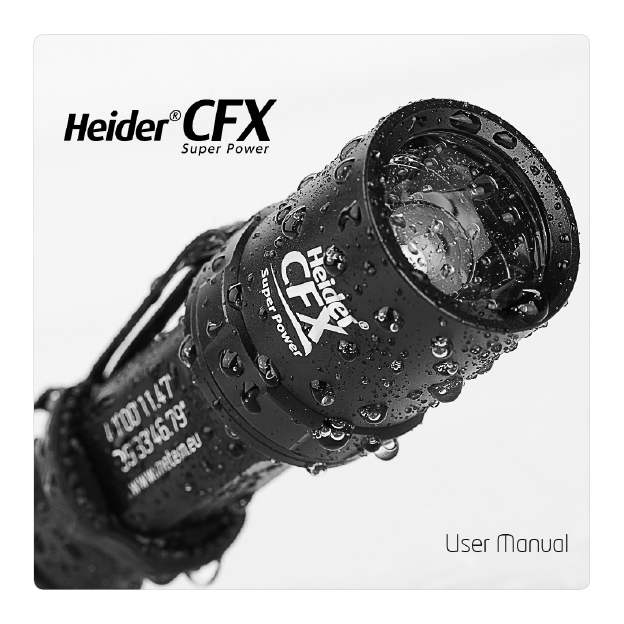 Cerebrum Hij Voorstad Handleiding Heider CFX Super Power (pagina 15 van 28) (Nederlands, Duits,  Engels, Frans, Italiaans, Spaans, Turks)