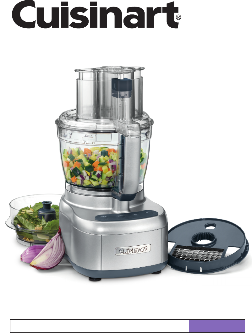 Handleiding Cuisinart FP-13D series (pagina 1 van 17) (English)