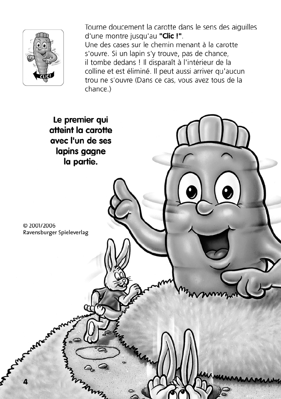 Gearceerd schaak keuken Handleiding Ravensburger bunny hop (pagina 4 van 4) (Frans)