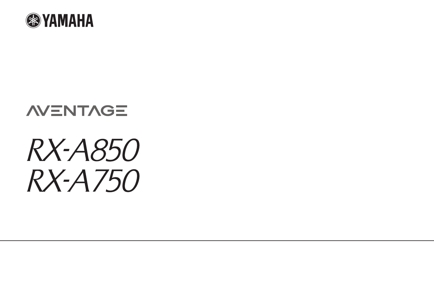 Handleiding Yamaha RX-A850 (pagina 1 van 153) (English)
