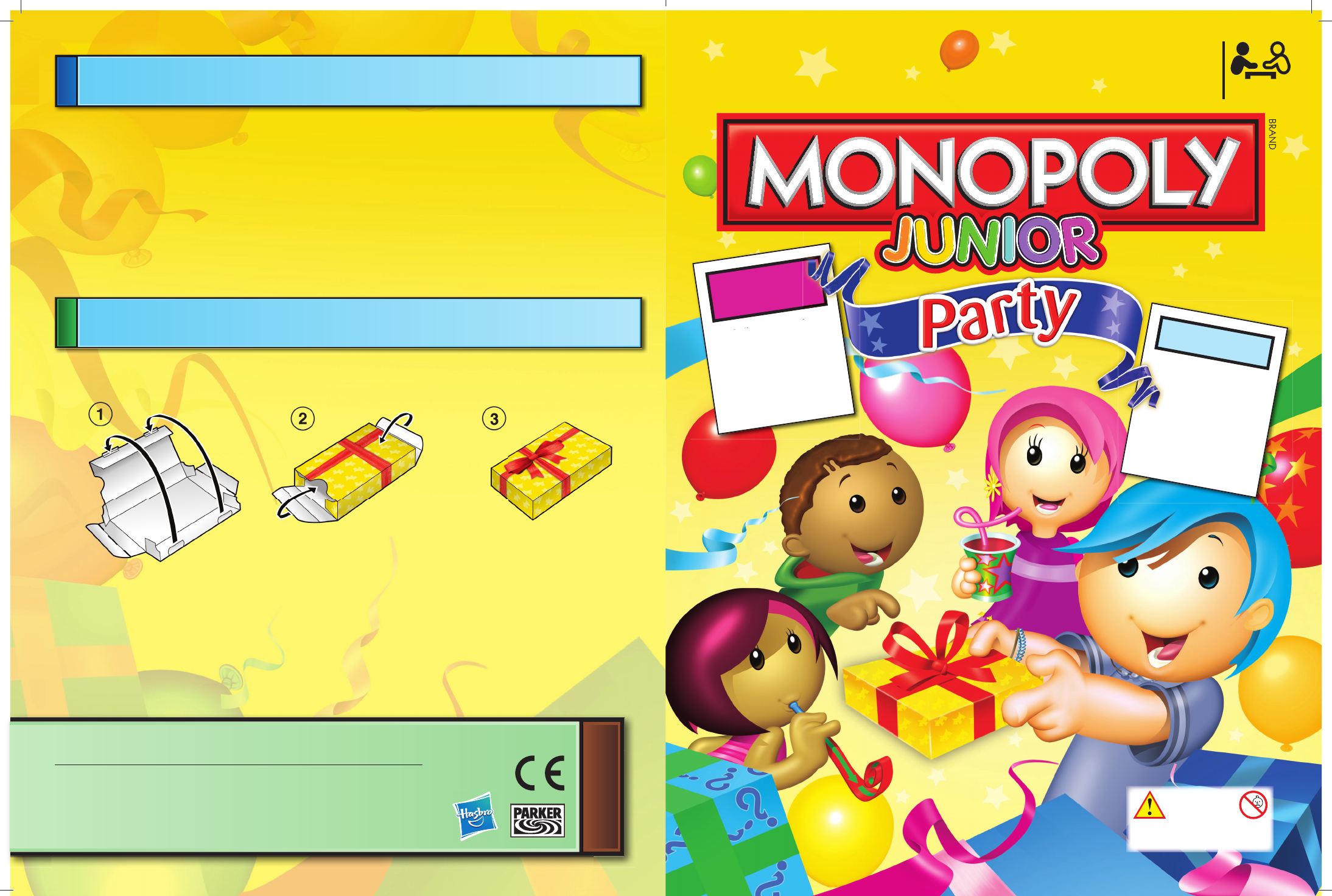 Handleiding Hasbro Monopoly Party (pagina van 2)