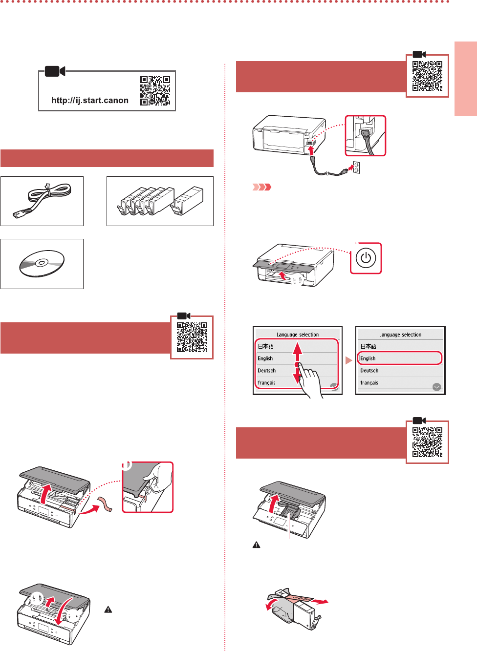 Handleiding Canon Pixma TS6251 (pagina 3 van 100) (Alle talen)