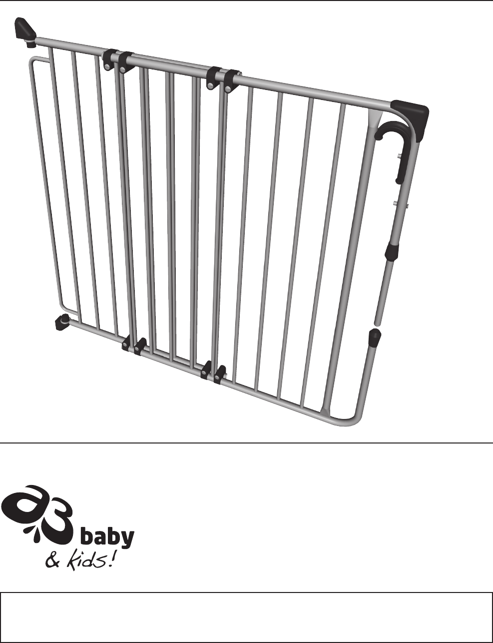 Handleiding A3 Baby Safety Door traphek (pagina 1 van (Nederlands)