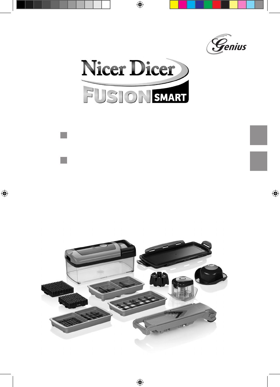 Handleiding Nicer Dicer Fusion Smart (pagina 1 van 28) (Nederlands,