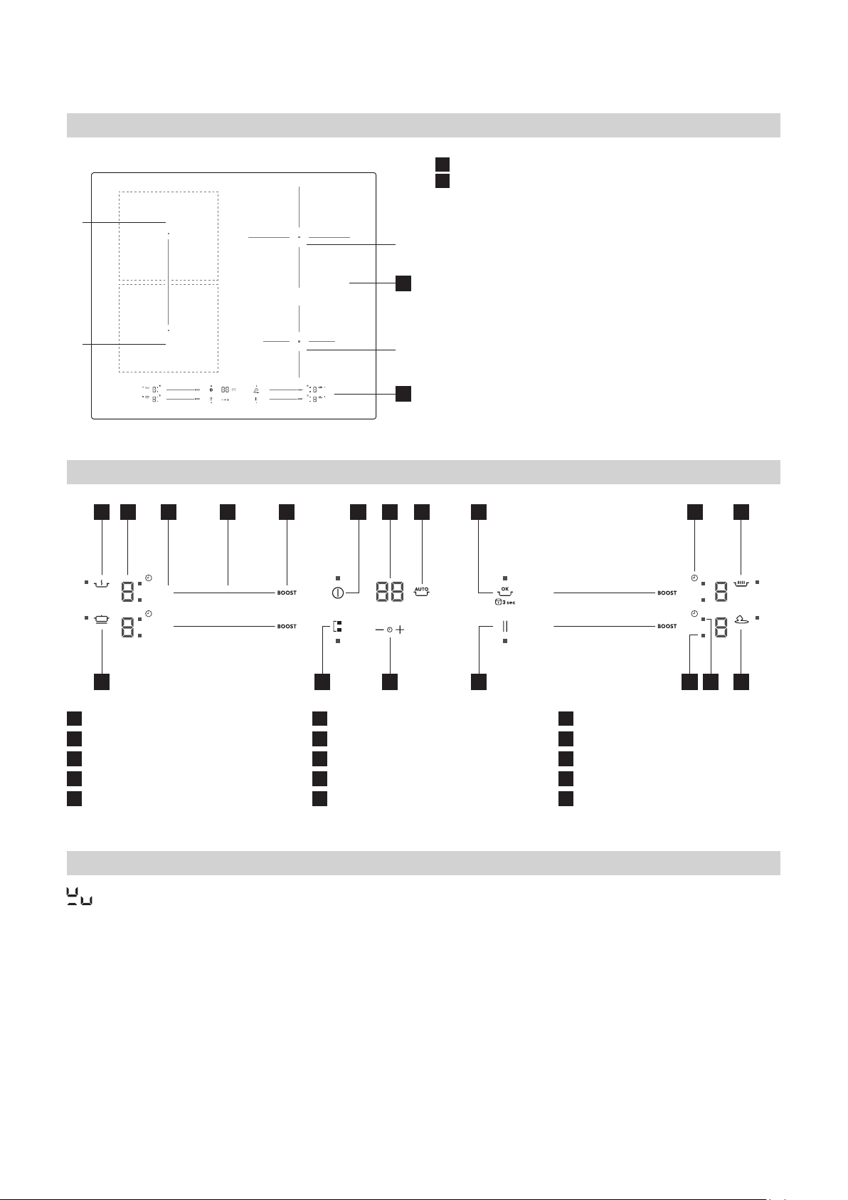 IKEA 504.678.83 SMAKLIG Smaklig Piano cottura a induzione Manuale di  istruzioni