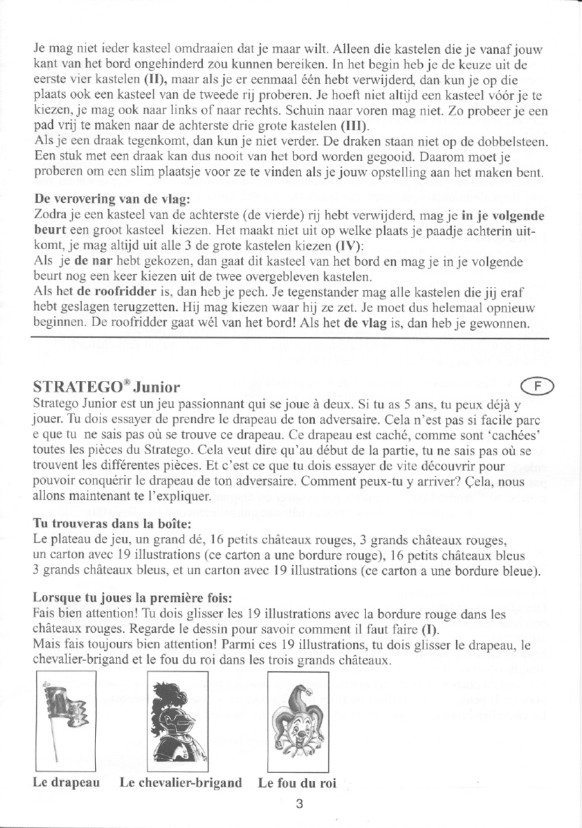 Handleiding Jumbo stratego junior (pagina van (Nederlands)