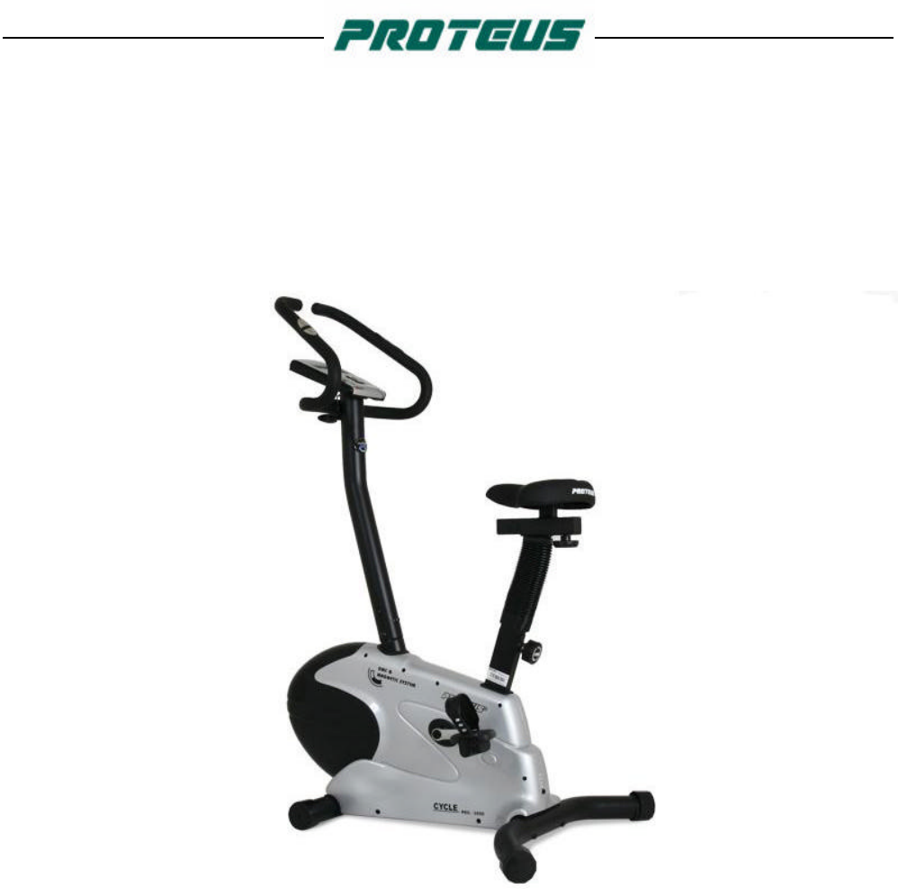 Proteus Home Gym Exercise Chart