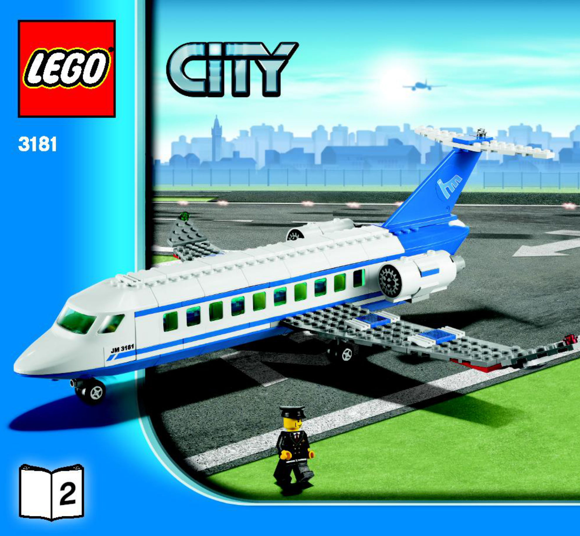 Handleiding Lego City Airport - Passenger Plane 3181 (pagina 1 van 60