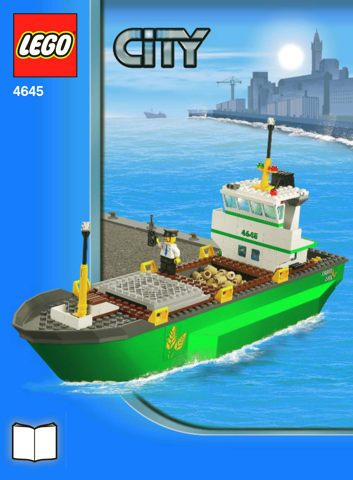 Handleiding Lego City Harbour - Harbour 4645 (pagina 1 van 40