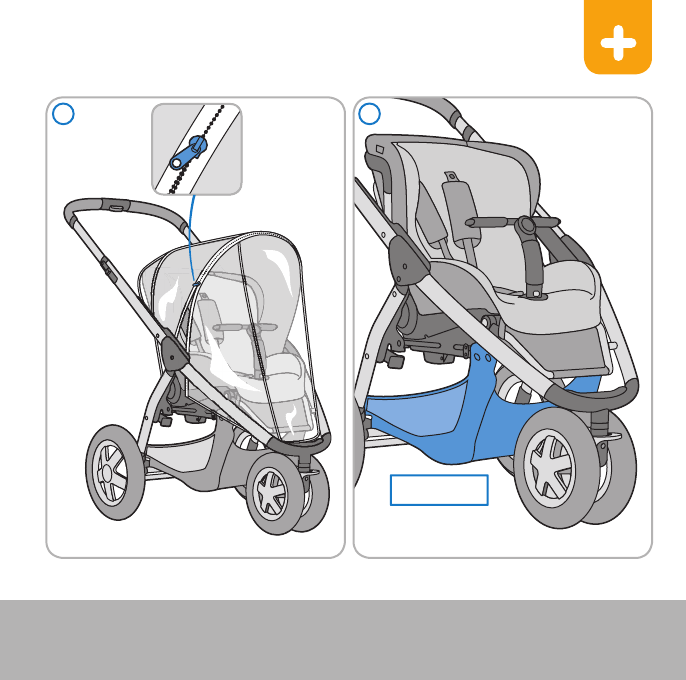 Bambini Pluie Protection pluie capote Maxi-Cosi Cabrio Fix Citi SPS Pebble & plus 