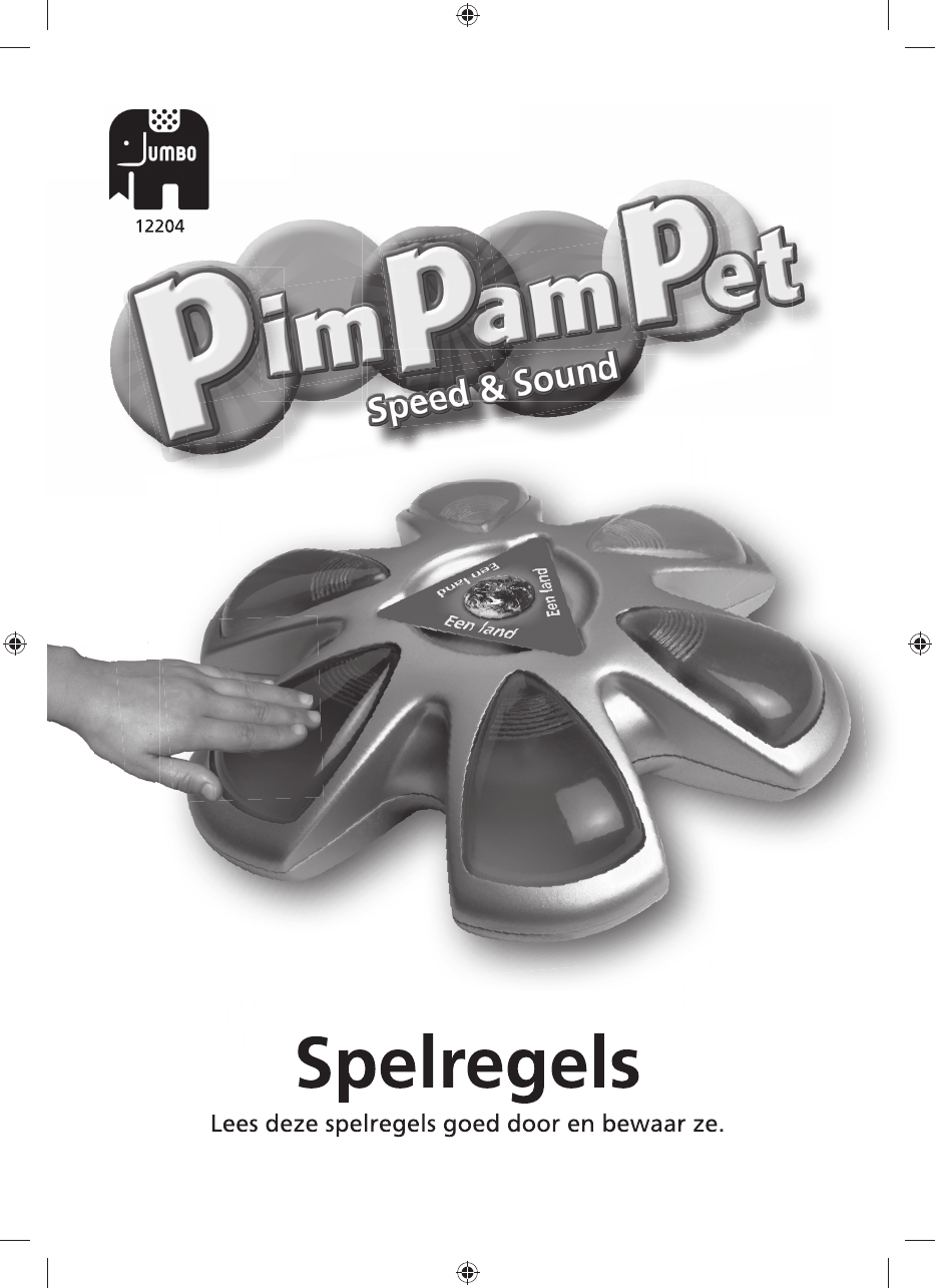 Teken lijden kolf Handleiding Jumbo Pim Pam Pet Electronisch Speed and Sound (pagina 1 van 4)  (Nederlands)