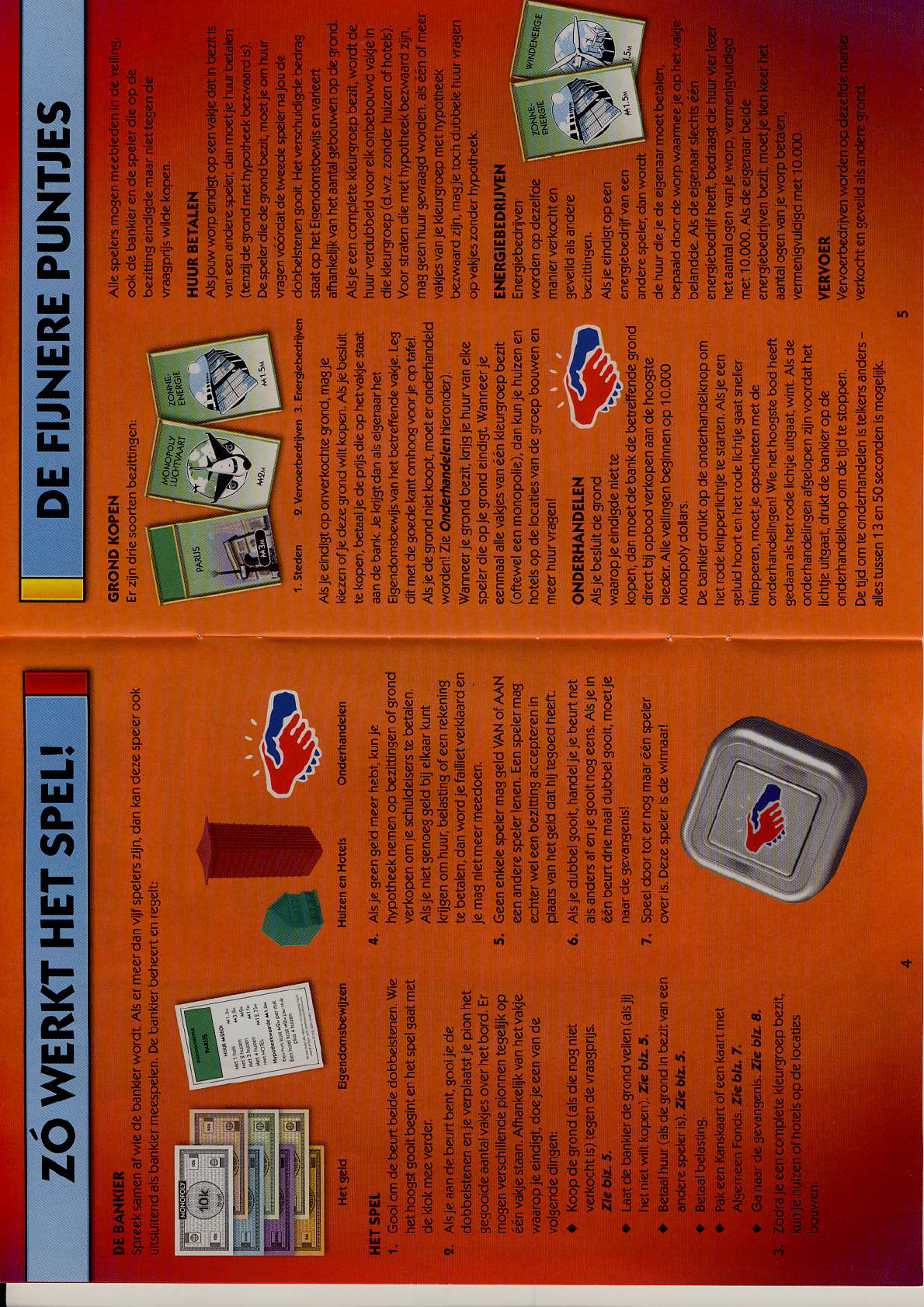 Handleiding Monopoly Wereldeditie (pagina 3 van (Nederlands)