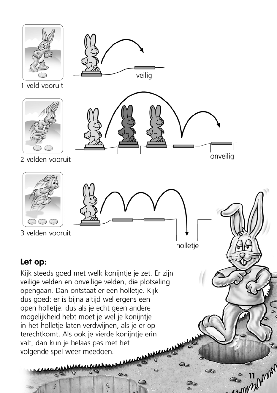 Bediende hersenen zuigen Handleiding Ravensburger bunny hop (pagina 3 van 4) (Nederlands)