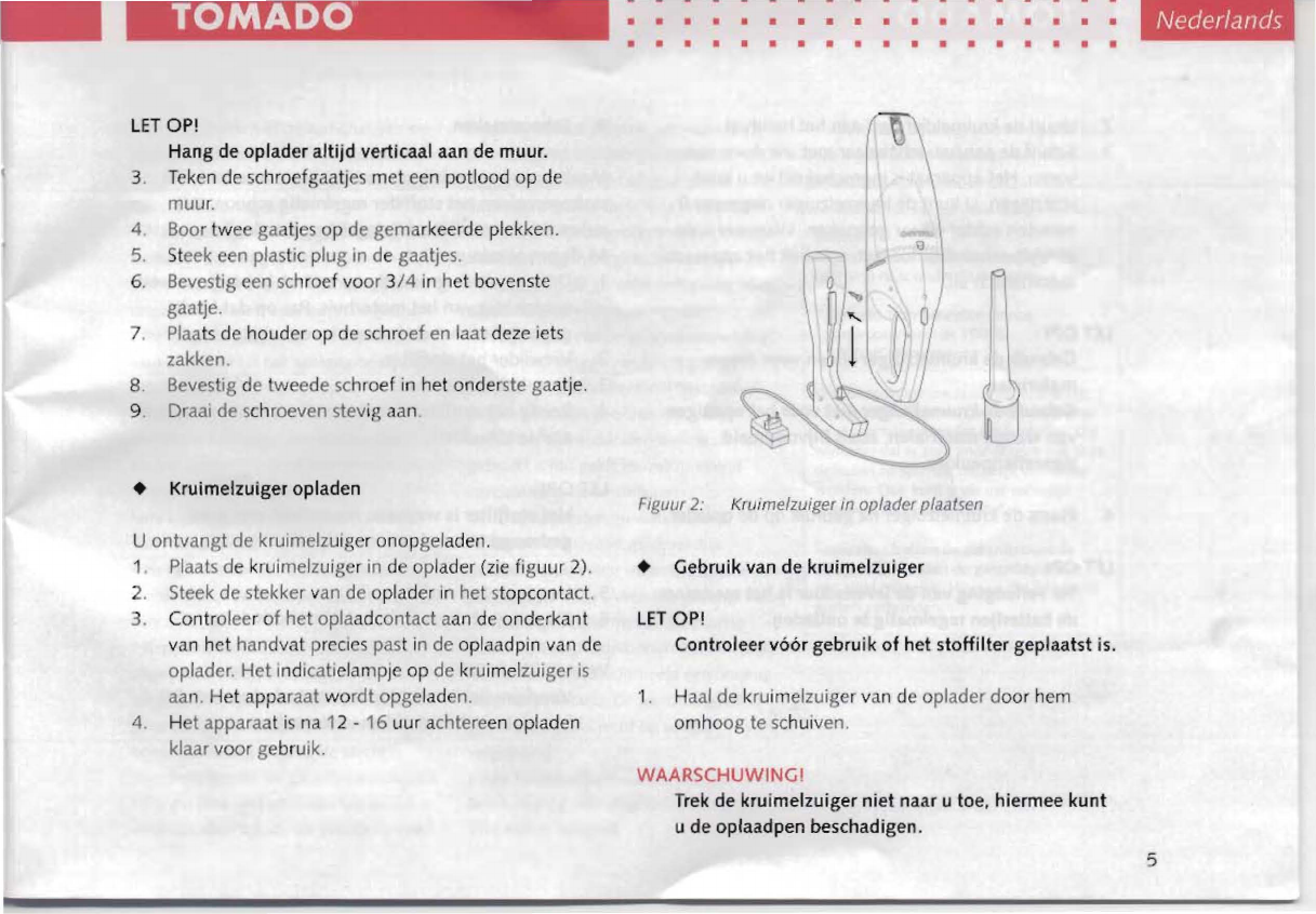 drinken moord diefstal Handleiding Tomado TM-9502 (pagina 4 van 6) (Nederlands)