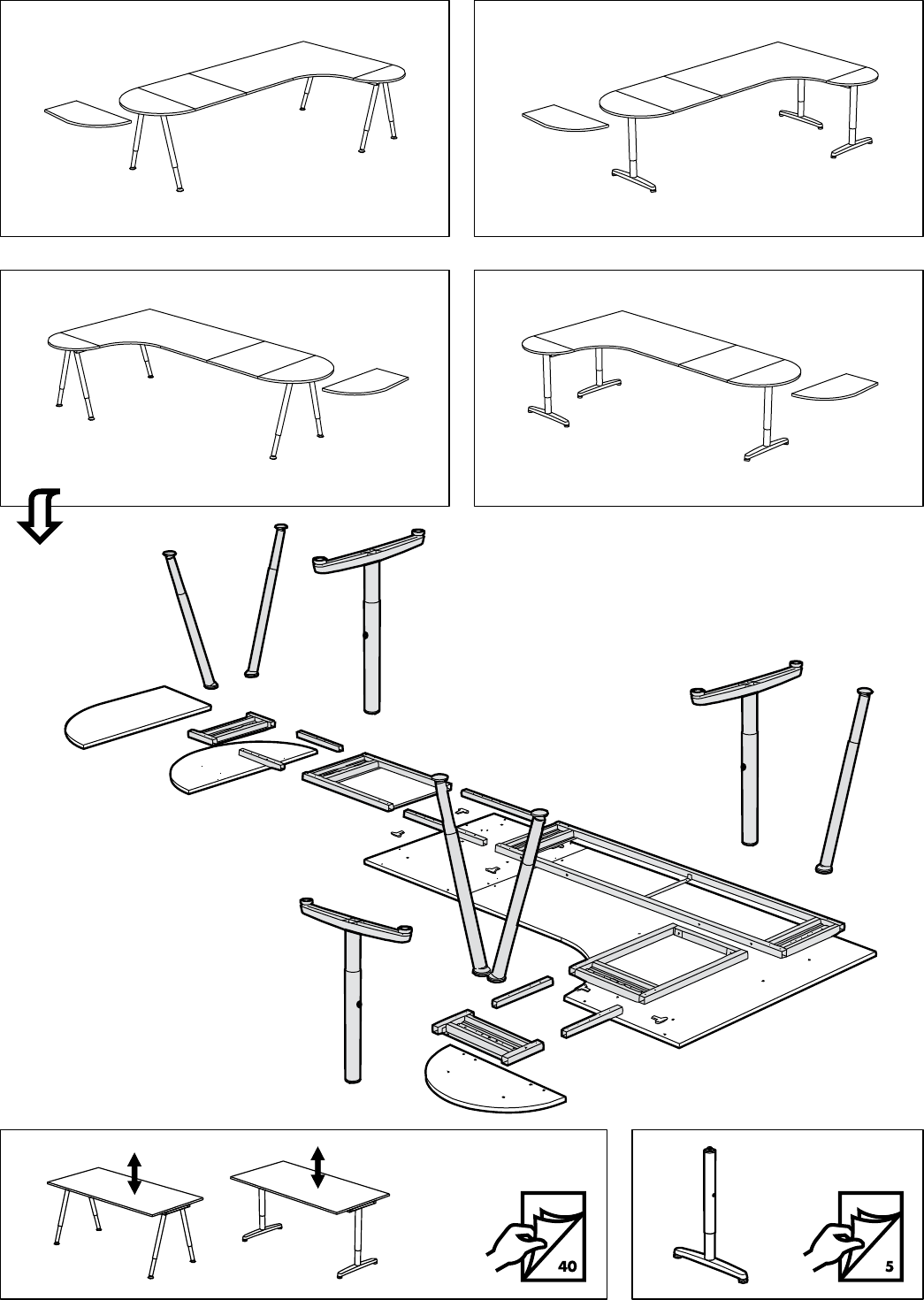 analyseren wacht bevolking Handleiding Ikea Galant (pagina 24 van 40) (Nederlands, Duits, Engels,  Frans, Italiaans, Portugees, Spaans, Pools, Turks, Deens, Zweeds, Noors,  Fins)