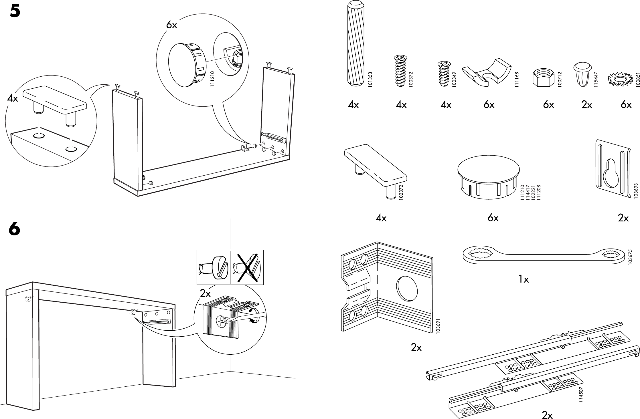 Fonkelnieuw Handleiding Ikea Malm toilettafel (pagina 1 van 4) (Dansk, Deutsch LF-45