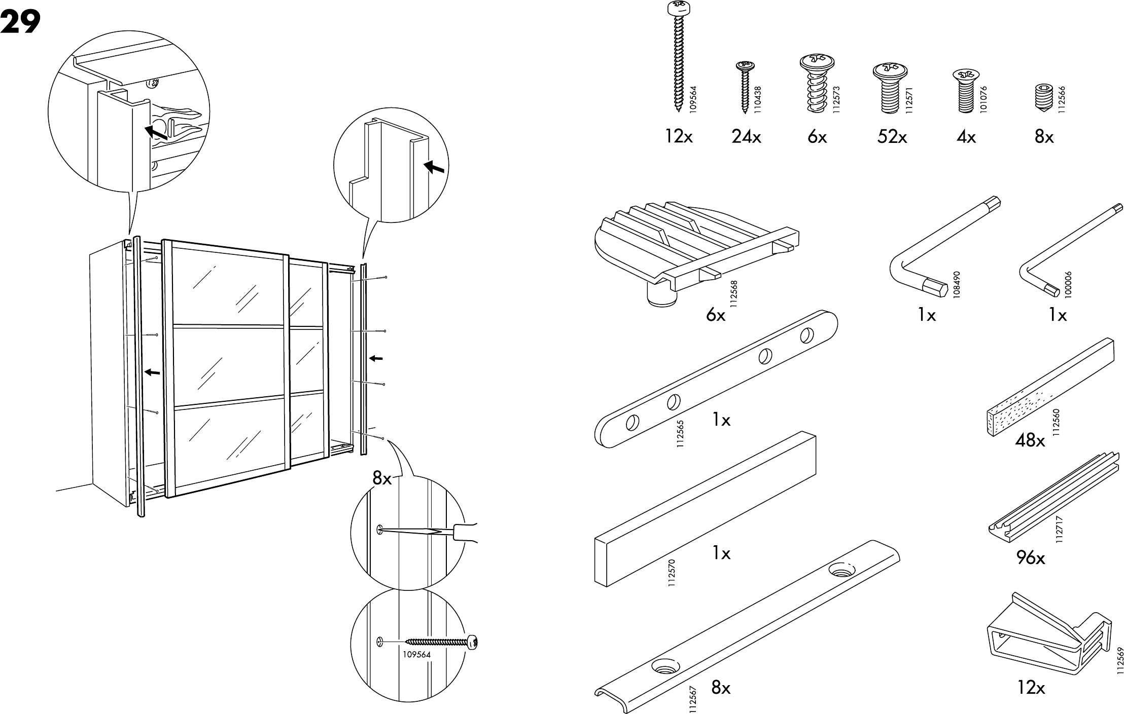 september verhouding Benodigdheden Handleiding Ikea Pax stordal schuifdeuren (pagina 4 van 12) (Nederlands,  Duits, Engels, Frans, Italiaans, Portugees, Spaans, Pools, Deens, Zweeds,  Noors, Fins)