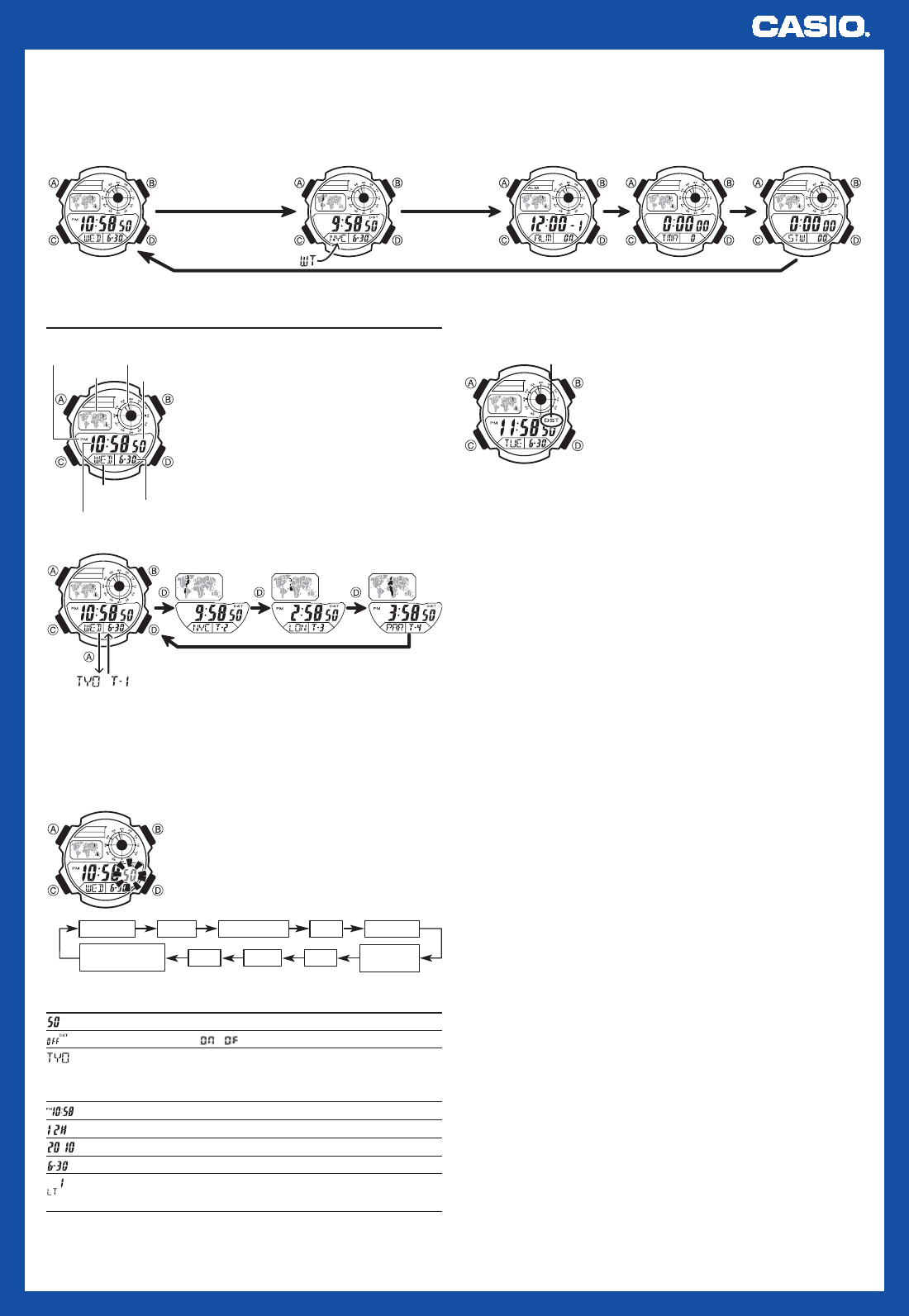 Handleiding Casio 3198 (pagina 1 van 4) (Nederlands)1100 x 1593