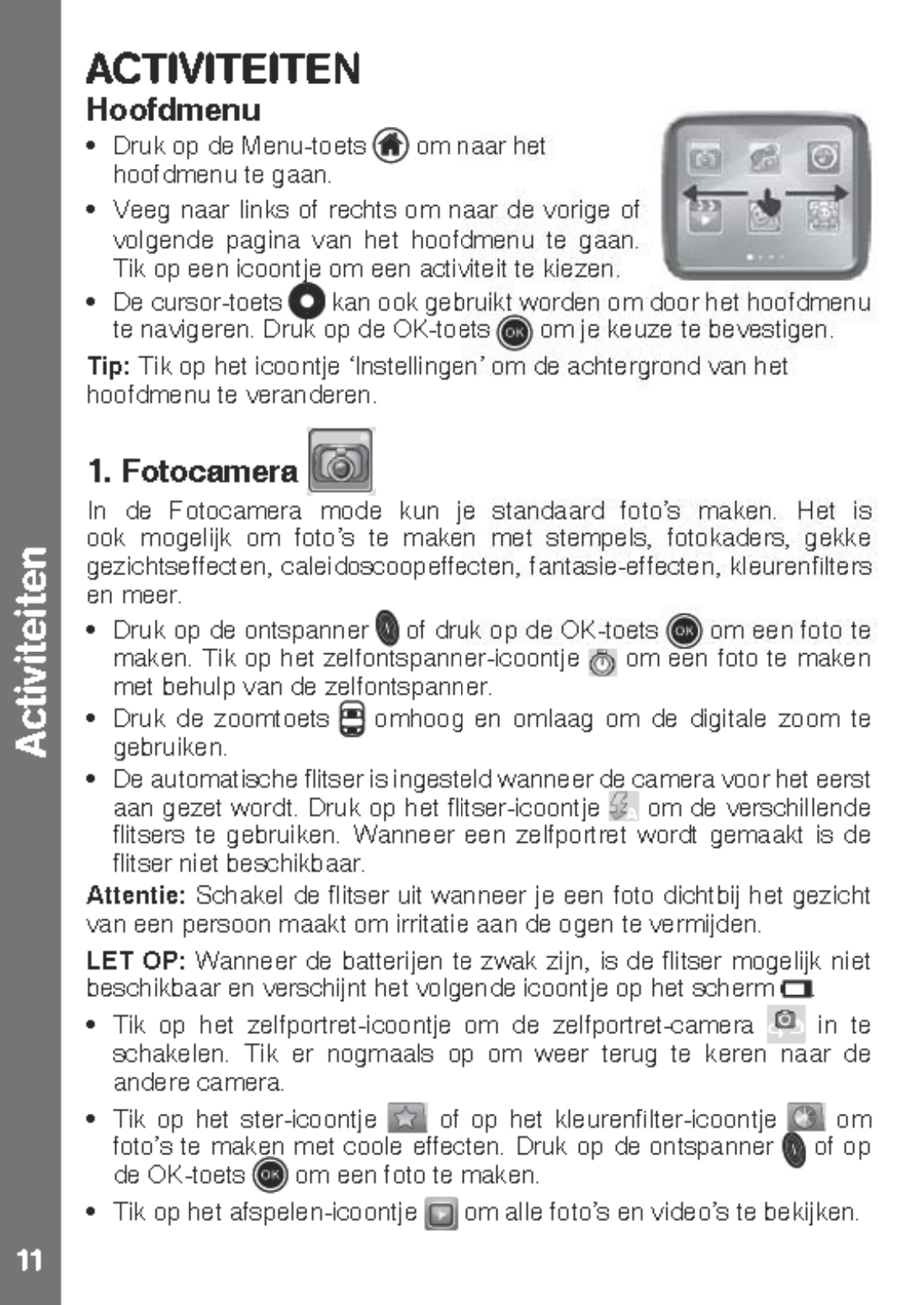 Vtech KidiTalkie handleiding (Nederlands - 64 pagina's)