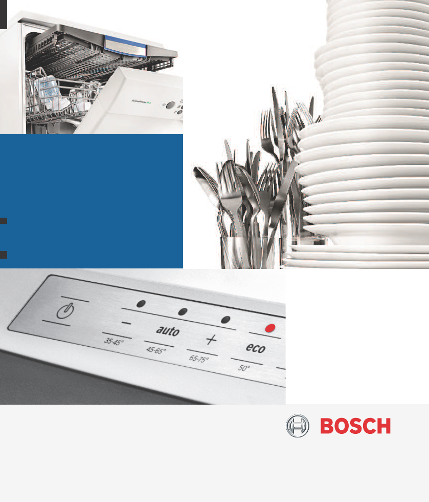Kleren Ideaal de studie Handleiding Bosch SMV90M10NL (pagina 1 van 46) (Nederlands)