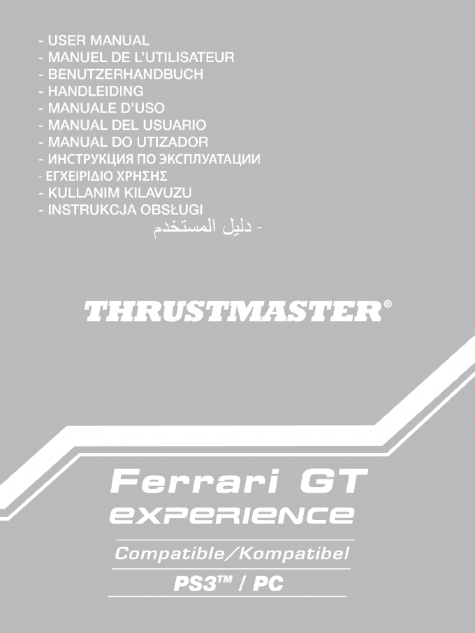 Handleiding Thrustmaster Ferrari Gt Experience Pc And Ps3