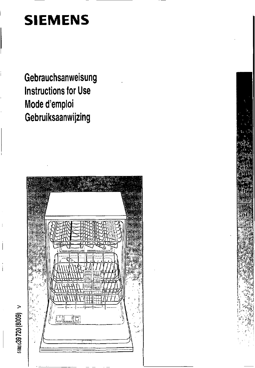 Handleiding Siemens Sl 64561 (Pagina 1 Van 98) (Nederlands, Duits, Engels,  Frans)