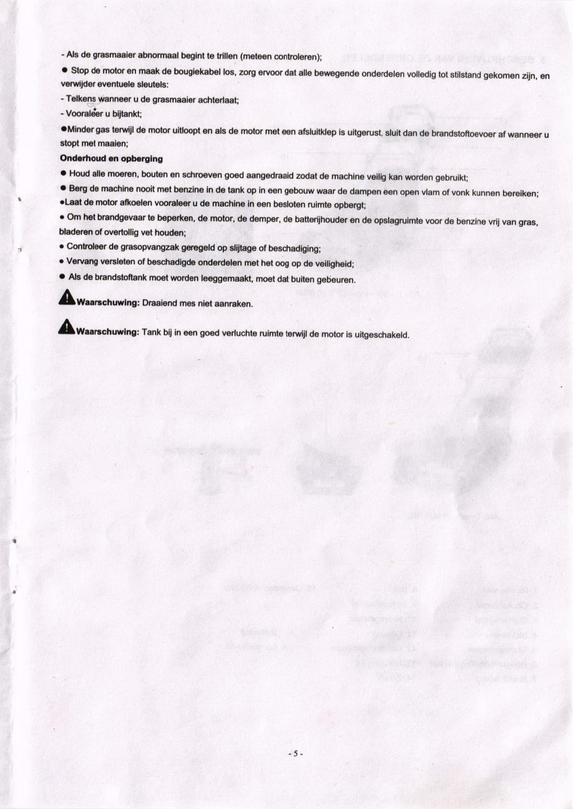 Handleiding 46 BSM (pagina 5 van 18) (Nederlands)