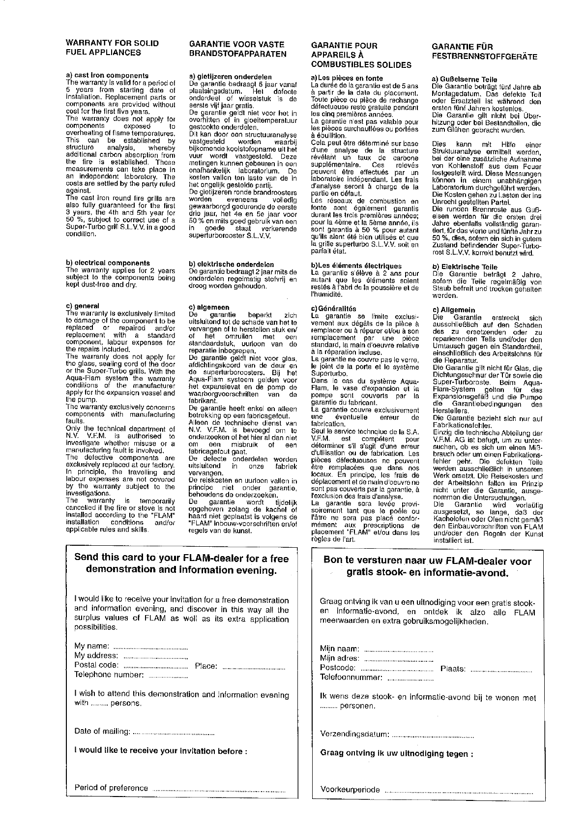 Observatie Onmogelijk rukken Handleiding Flam MT serie (pagina 25 van 48) (Nederlands, Duits, Frans)
