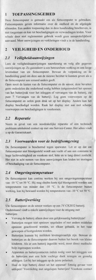 tint Alternatief Niet genoeg Handleiding Ascot Draadloze fietscomputer met zonnecel (pagina 2 van 12)  (Nederlands)