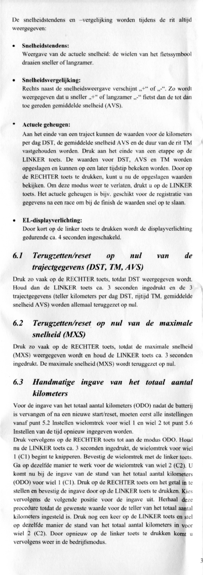 Kenia methodologie Marxistisch Handleiding Ascot Draadloze fietscomputer met zonnecel (pagina 10 van 12)  (Nederlands)